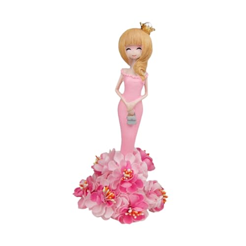 Warmhm Mädchen Geburtstagstorte Dekoration Prinzessin Kronenfigur Resin Sitzende Puppe Home Party Ornament Rosa Kunsthandwerk Warmhm Mädchen Geburtstagstorte Dekoration Prinzessin Kronenfigur Resin Sitzende Puppe Home Party Ornament Rosa Kunsthandwerk von Warmhm