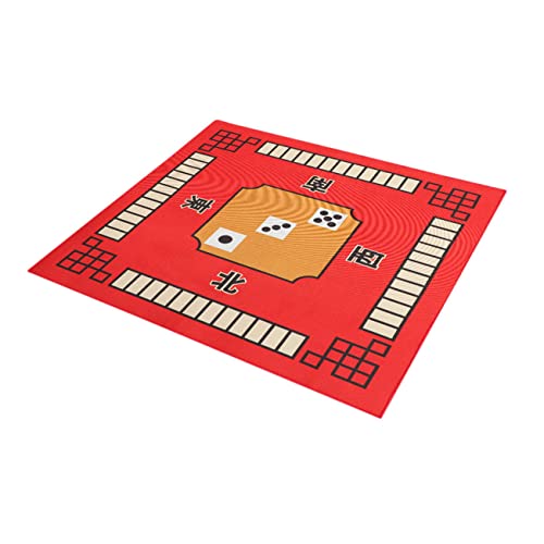 Warmhm Mahjong Tischdecke Mahjong Spielmatte Geräuschdämpfende Tischdecke für Brettspiele Zuhause aus Leichtem Mikrofasermaterial rutschfest und Langlebig für Familie und Restaurant Warmhm Mahjong Tischdecke Mahjong Spielmatte Geräuschdämpfende Tischdecke für Brettspiele Zuhause aus Leichtem Mikrofasermaterial rutschfest und Langlebig für Familie und Restaurant von Warmhm