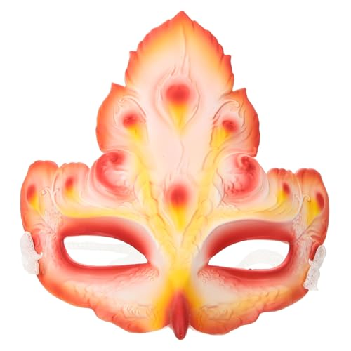 Warmhm Masquerade Halbe Gesichtsmaske für Frauen Kreative Halloween Vögel Halbmaske mit Augenöffnungen Leichte Party Cosplay Maske für Maskerade und Kostümpartys Warmhm Masquerade Halbe Gesichtsmaske für Frauen Kreative Halloween Vögel Halbmaske mit Augenöffnungen Leichte Party Cosplay Maske für Maskerade und Kostümpartys von Warmhm