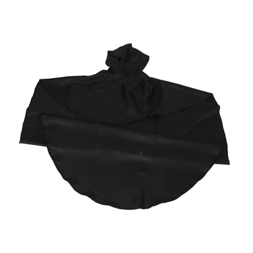 Warmhm Medieval Hooded Cloak Herren Schwarz Leichte Renaissance Ritter Umhang Atmungsaktiver Halloween Cape für Festivals Bühnenauftritte und Cosplay-Events von Warmhm