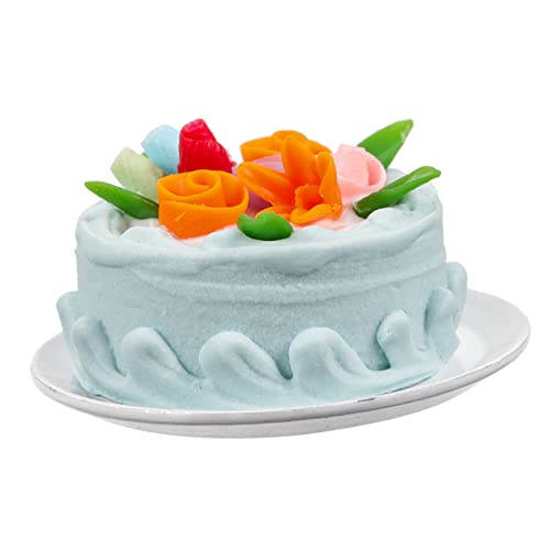Warmhm Mini-Cupcakes Künstlicher Kuchen Foto-Requisiten Künstlicher Nachtisch Künstliche Nahrungsmodelle Gefälschte Mousse Kuchen-Display-Modell Harz Gefälschter Kuchen Mousse-Kuchen von Warmhm
