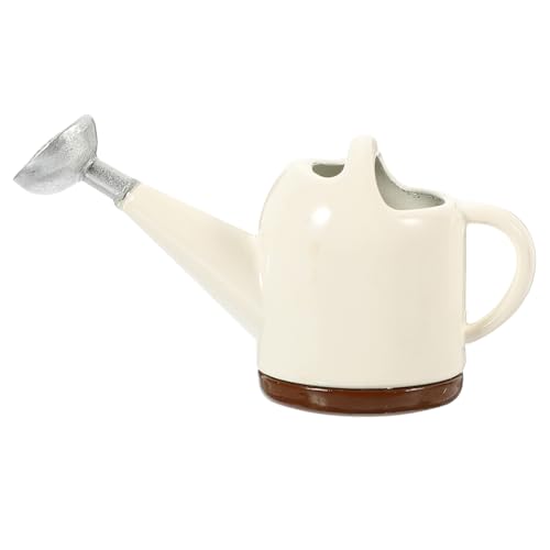 Warmhm Mini-Gießkanne giesskanne kindergiesßkanne gießkanne kindergiesskannen Gießkanne Wasserkessel für Kleiner Wasserkocher Mini-Wasserkessel Legierung Weiß von Warmhm