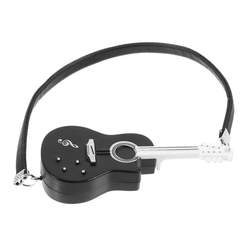 Warmhm Mini-Musikinstrumentenmodelle Gitarre Puppe Miniatur -Musikinstrumentenmodelle Mini- Plastik Schwarz Warmhm Mini-Musikinstrumentenmodelle Gitarre Puppe Miniatur -Musikinstrumentenmodelle Mini- Plastik Schwarz von Warmhm