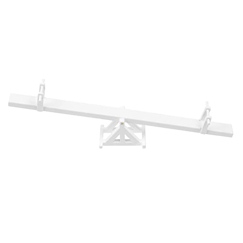 Warmhm Mini Seesaw Modell Kreatives für Puppenhaus Dekoration Handgefertigtes Holzspielzeug Zubehör für Micro Landschaft Weiße Ausführung Warmhm Mini Seesaw Modell Kreatives für Puppenhaus Dekoration Handgefertigtes Holzspielzeug Zubehör für Micro Landschaft Weiße Ausführung von Warmhm