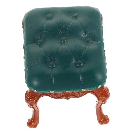 Warmhm Mini Stuhl Mit Rückenlehne Lounge Kleine Miniaturstühle Zum Basteln Puppenhaus Sofa Requisite Maßstab Winzige Puppen Mini Puppenhaus Zubehör Puppenhaus Relaxsessel von Warmhm