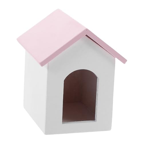 Warmhm Mini-hausmodell Bauernhaus Puppenhaus Zubehör Für Puppenhäuser Aus Holz Desktop-Ornament Puppenhausfenster Winziges Hund Und Hundehüttenspielzeug Puppenhaus-welpe Hölzern Warmhm Mini-hausmodell Bauernhaus Puppenhaus Zubehör Für Puppenhäuser Aus Holz Desktop-Ornament Puppenhausfenster Winziges Hund Und Hundehüttenspielzeug Puppenhaus-welpe Hölzern von Warmhm