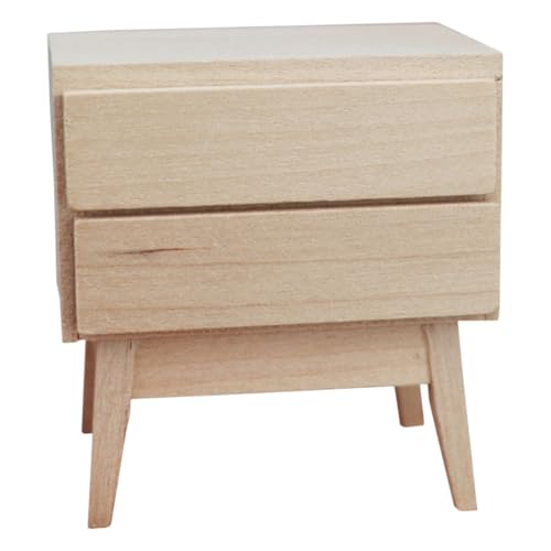 Warmhm Mini-möbelmodell Miniaturen Vorgeben Puppe Kleinkinder Stütze Mini-kabinett Hölzern Beige Warmhm Mini-möbelmodell Miniaturen Vorgeben Puppe Kleinkinder Stütze Mini-kabinett Hölzern Beige von Warmhm