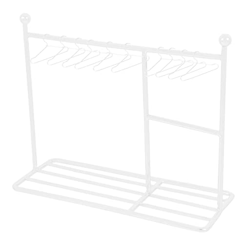 Warmhm Miniatur Kleiderständer Mit Weißen Mini Kleiderbügeln Puppenmöbel Für Puppenhauskleidung Für Aufbewahrung Und Präsentation Von Bjd Kleidung Warmhm Miniatur Kleiderständer Mit Weißen Mini Kleiderbügeln Puppenmöbel Für Puppenhauskleidung Für Aufbewahrung Und Präsentation Von Bjd Kleidung von Warmhm