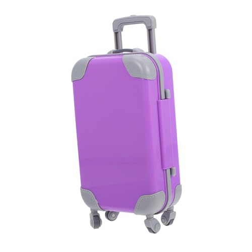 Warmhm Miniatur-puppenhauszubehör Mini-hauskoffer Realistisches Mini-kofferspielzeug 18 Zoll Mini-Koffer- Stilvoll Einzigartig Für Szenenschmuck von Warmhm