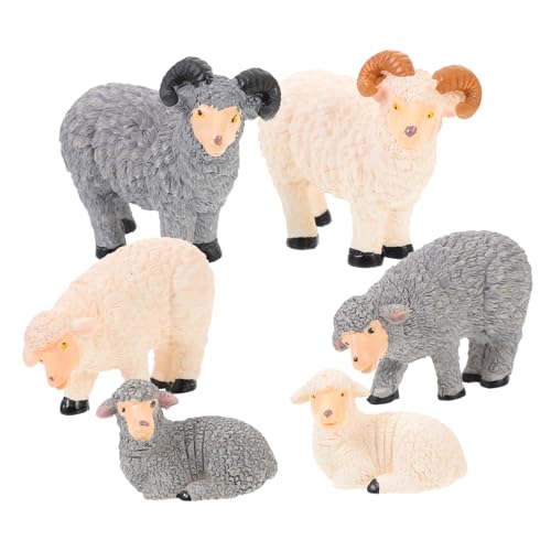 Warmhm Miniatur Schaf Figuren Niedliche Tierfiguren Für Garten Und Wohnzimmerdeko Mikro Landschafts Dekoration Vielseitig Einsetzbar Verschiedenen Designs Warmhm Miniatur Schaf Figuren Niedliche Tierfiguren Für Garten Und Wohnzimmerdeko Mikro Landschafts Dekoration Vielseitig Einsetzbar Verschiedenen Designs von Warmhm