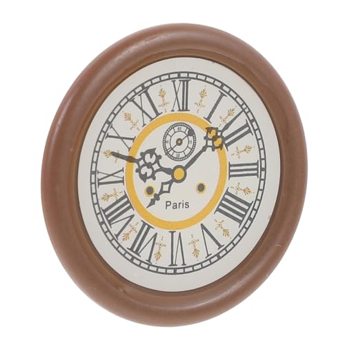 Warmhm Miniatur Puppenhaus Wanduhr Hängeuhr Puppenhaus Mini Uhr Mini Hausbedarf Warmhm Miniatur Puppenhaus Wanduhr Hängeuhr Puppenhaus Mini Uhr Mini Hausbedarf von Warmhm