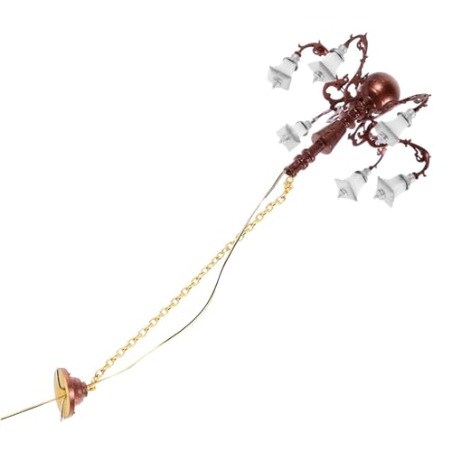 Warmhm Miniaturer Kronleuchter Lampen für Dekoration Warmweiße für Modelle Puppenhäuser und Wohnräume Maßstab Langlebig Einfache Installation Warmhm Miniaturer Kronleuchter Lampen für Dekoration Warmweiße für Modelle Puppenhäuser und Wohnräume Maßstab Langlebig Einfache Installation von Warmhm