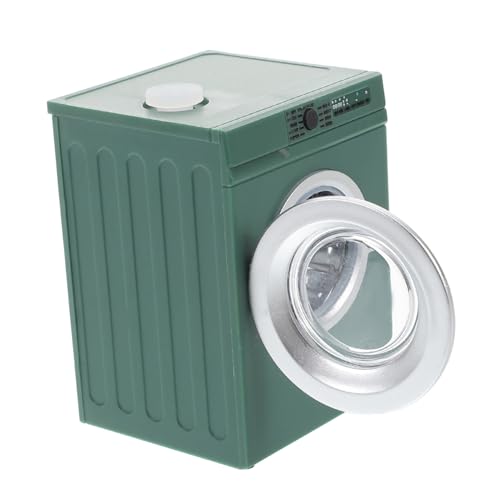 Warmhm Miniaturgeräte Puppenhaus Zubehör Waschmaschine Realistische Spielzeuge Farbiges Zubehör für Puppenhäuser Mini -Waschmaschine Plastik Green Warmhm Miniaturgeräte Puppenhaus Zubehör Waschmaschine Realistische Spielzeuge Farbiges Zubehör für Puppenhäuser Mini -Waschmaschine Plastik Green von Warmhm