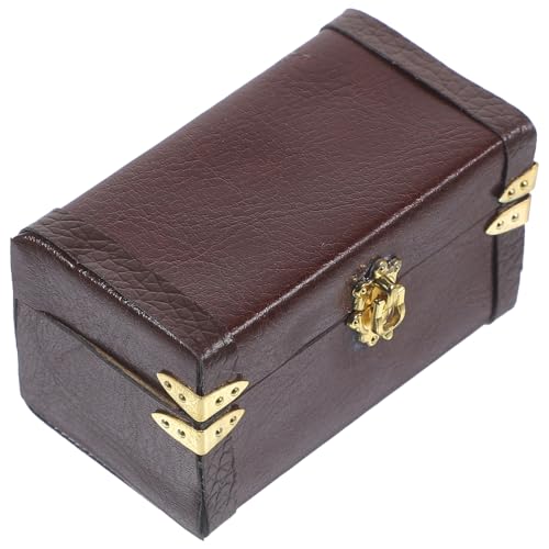 Warmhm Miniaturkoffer Vintage Design für Puppenhäuser Dekorativer Reise Trunk zur Individuellen Gestaltung Kleiner Räume Kreativität Warmhm Miniaturkoffer Vintage Design für Puppenhäuser Dekorativer Reise Trunk zur Individuellen Gestaltung Kleiner Räume Kreativität von Warmhm