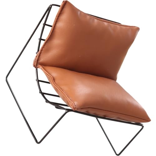 Warmhm Miniaturstuhlmodell Für Puppenhausdekoration Teilige Eisenmöbel Im Retro Stil Für Mini Häuser Und DIY Projekte Perfektes Zubehör Für Kreative Räume von Warmhm