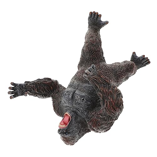 Warmhm -Modell X Schild Affen Figur Realistisch Plüsch Simulation Von Wildtieren Simulationsmodell Eines Schimpansen Wildtiermodell Tierspielzeug Tierstatue Plastik Warmhm -Modell X Schild Affen Figur Realistisch Plüsch Simulation Von Wildtieren Simulationsmodell Eines Schimpansen Wildtiermodell Tierspielzeug Tierstatue Plastik von Warmhm