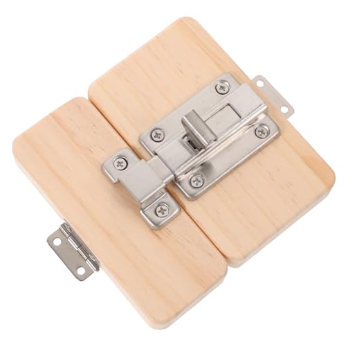 Warmhm 1stück Holz Sensory Toy Für Junge Mädchen Türverschluss Spielzeug Fördert Frühe Bildung Und Motorische Fähigkeiten Für Kleinkinder von Warmhm