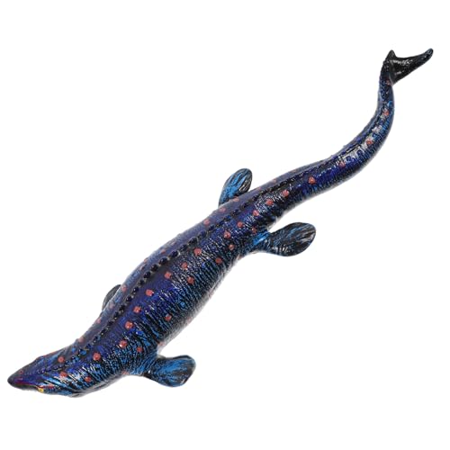 Warmhm Mosasaurus-Figur Dinosaurier Realistische Tierfigur Mosasaurus-Modell Simulation von Tierfiguren Tierskulptur Modelltier Modell Einer Tierfigur Vinyl Blue Warmhm Mosasaurus-Figur Dinosaurier Realistische Tierfigur Mosasaurus-Modell Simulation von Tierfiguren Tierskulptur Modelltier Modell Einer Tierfigur Vinyl Blue von Warmhm