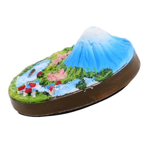 Warmhm Einzigartiges Japanisches Landschaftsdekor Handgefertigtes Mini-Bonsai-Ornament „Mount Fuji“ Als von Warmhm