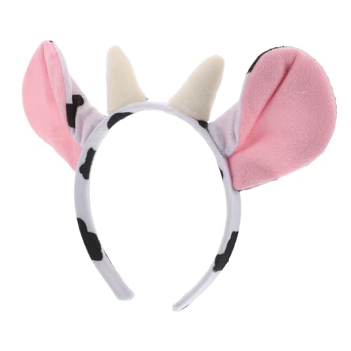 Warmhm Niedliches Kuhhörner Stirnband für Weiches Tierkopfschmuck Cartoon Tierohren Haarreif Robust für Kostümparty Halloween Cosplay Mädchen Zubehör Warmhm Niedliches Kuhhörner Stirnband für Weiches Tierkopfschmuck Cartoon Tierohren Haarreif Robust für Kostümparty Halloween Cosplay Mädchen Zubehör von Warmhm