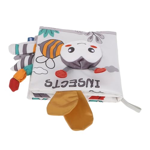 Warmhm Nordisches Windschweif-Stoffbuch Babyspielzeug muss haben weiches Buch Stoffbücher Knisterbücher für den Babydschungel Knisterbücher für Kleinkinder Buch Tuch Light Grey Warmhm Nordisches Windschweif-Stoffbuch Babyspielzeug muss haben weiches Buch Stoffbücher Knisterbücher für den Babydschungel Knisterbücher für Kleinkinder Buch Tuch Light Grey von Warmhm