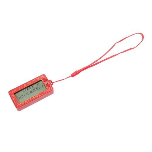 Warmhm Nummer Picker Digital Switch Spiele Raffle Bälle Lucky Draw Ball Kunststoff Rot von Warmhm