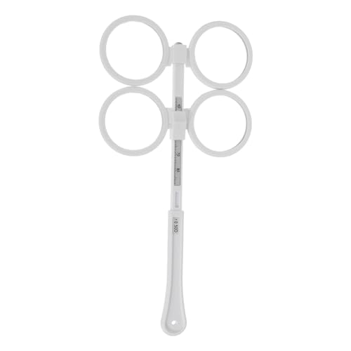 Warmhm Optometrie flipper Verstellbar Doppelseitig Flips Linse Augen trainingsgerät für Sehschwäche und Amblyopie Testgerät Langlebiges Material Einfach zu Bedienen von Warmhm