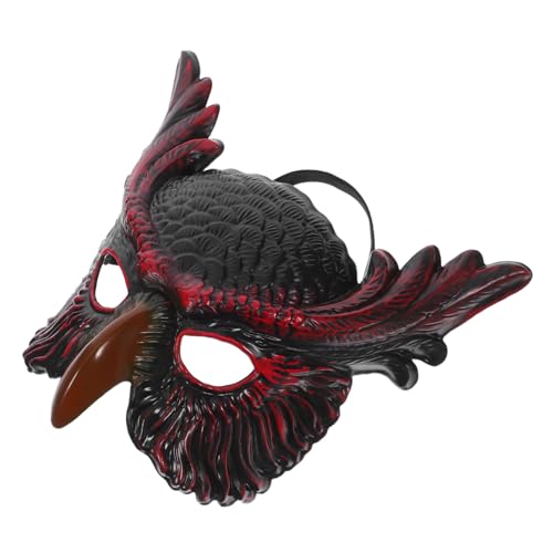 Warmhm Owl Mask Animal aus PP Plastik mit Verstellbaren Riemen Komfortabel für Kostüm Karnevalspartys für Halloween Cosplay Mardi Gras Party und Bühnenauftritte Warmhm Owl Mask Animal aus PP Plastik mit Verstellbaren Riemen Komfortabel für Kostüm Karnevalspartys für Halloween Cosplay Mardi Gras Party und Bühnenauftritte von Warmhm