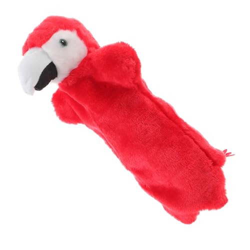 Warmhm Papageienpuppe knuddelig Plüschtiere Marionette Plüsch Papagei Plüsch Handpuppe Simulation Papageienmodell Puppe PP Baumwolle rot Warmhm Papageienpuppe knuddelig Plüschtiere Marionette Plüsch Papagei Plüsch Handpuppe Simulation Papageienmodell Puppe PP Baumwolle rot von Warmhm