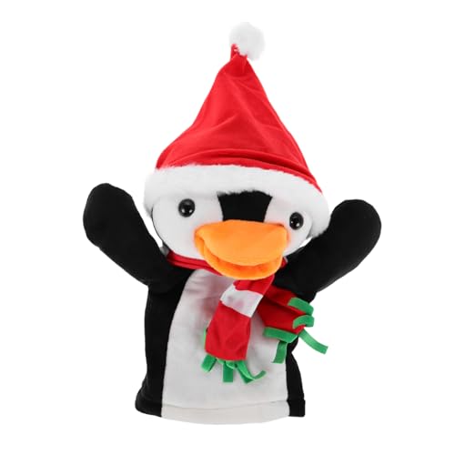 Warmhm Pinguin-fingerpuppen Fingerpuppen Schneemann Handpuppen Für Babys Pinguin-Puppe Fingerpuppen Für Handpuppen Für Stoff von Warmhm