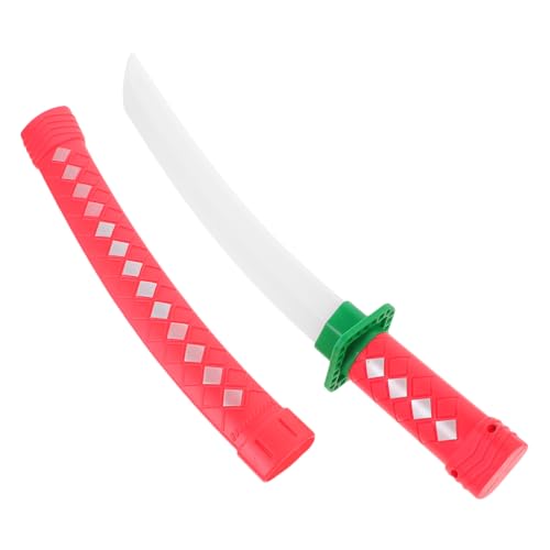 Warmhm Plastikmesserspielzeug Halloween-Kostüme für Party Kostümspielschwerter spielzeuge Schwertspielzeug Kinderritter Cosplay -Kostüm Prop- rot von Warmhm