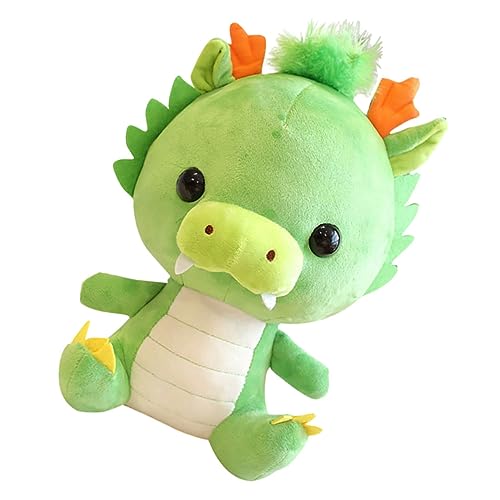 Warmhm Plüsch Chinesischer Drache Kuscheltiere Das Tier Entzückende Drachenpuppe Kuscheltierpuppe Plüschdrache Desktop Drachenpuppe Kuscheldrache Plüschdrache Kuschelpuppe Pp Baumwolle von Warmhm