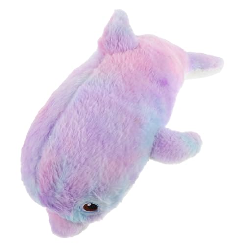 Warmhm Plüsch Delfin Kissen Süßes Dekokissen für Farbenfrohes Meeres Tier für Freunde und Familie für Wohnmobile Kuscheltier von Warmhm