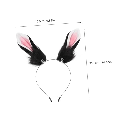 Warmhm Plüsch Hasenohren Haarreif Bunny Ears Haarband Kuscheliger Kaninchen Ohrschmuck für Karneval Ostern Party Cosplay Damen und Mädchen Weiches Stirnband mit Sicherem Sitz Warmhm Plüsch Hasenohren Haarreif Bunny Ears Haarband Kuscheliger Kaninchen Ohrschmuck für Karneval Ostern Party Cosplay Damen und Mädchen Weiches Stirnband mit Sicherem Sitz von Warmhm