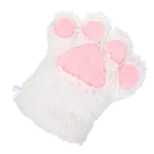 Warmhm Plüsch Katzenklauenhandschuh für Cosplay Handschuh Warm und Gemütlich für Halloween Karneval und Rollenspiele Leicht zu Reinigen Perfektes Accessoire Warmhm Plüsch Katzenklauenhandschuh für Cosplay Handschuh Warm und Gemütlich für Halloween Karneval und Rollenspiele Leicht zu Reinigen Perfektes Accessoire von Warmhm
