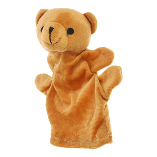 Warmhm Plüschbär Handpuppe Für Interaktives Geschichtenerzählen Für Monaten Tierische Fingerpuppe Aus Weichem Material von Warmhm