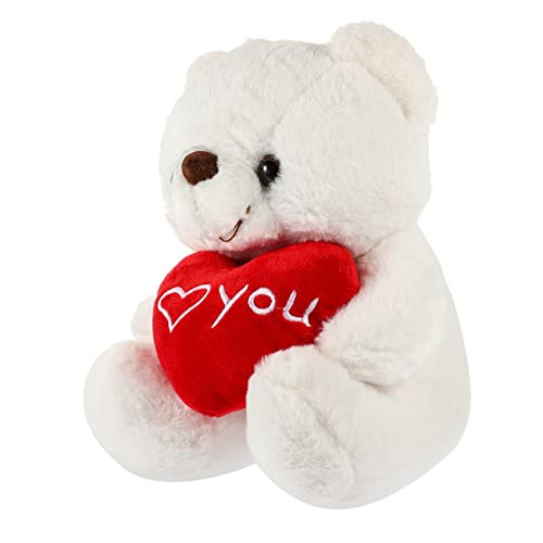 Warmhm Plüschbär mit Herz Kuscheltier für Valentinstag und Besondere Anlässe Weiches Umarmungen und Dekoration von Warmhm