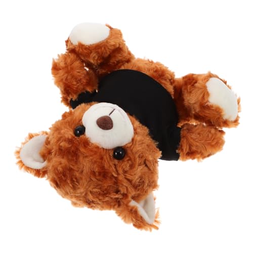 Warmhm Plüschbärenpuppe mit Weste Niedlicher Cartoon Bär Gefülltes Stofftier für Heimdekoration und Kompaktes Design für Wohnzimmer Schlafzimmer und Kinderzimmer Warmhm Plüschbärenpuppe mit Weste Niedlicher Cartoon Bär Gefülltes Stofftier für Heimdekoration und Kompaktes Design für Wohnzimmer Schlafzimmer und Kinderzimmer von Warmhm