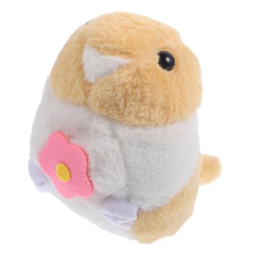 Warmhm Plüschhamster mit Süßer Stofftier Hamster für für Geburtstagsfeiern Weihnachten und Mehr Realistische Details Lebendiges Design von Warmhm