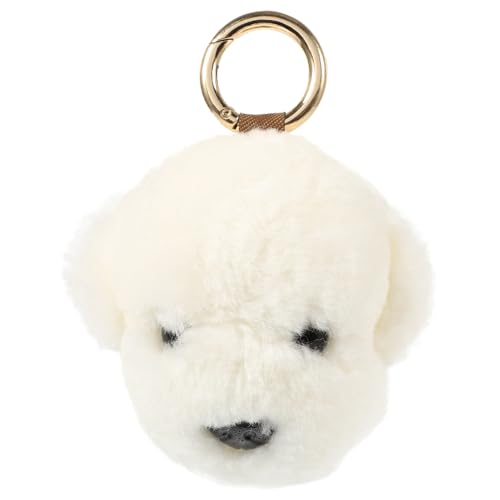 Warmhm Plüschhundanhänger Hundezubehör für Hund Hundespielzeug Welpenspielzeug schlüsselanhänger ausgestopfte Hunde Plüschtiere für Hunde gefüllter Hundeplüsch Hardware- Weiß Warmhm Plüschhundanhänger Hundezubehör für Hund Hundespielzeug Welpenspielzeug schlüsselanhänger ausgestopfte Hunde Plüschtiere für Hunde gefüllter Hundeplüsch Hardware- Weiß von Warmhm