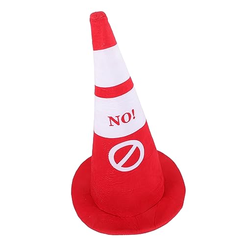 Warmhm Plüschhut im Verkehrshütchen Design Lustiges Cosplay Kostüm Accessoire für Partys Fotorequisiten und Halloween Bequeme und Leichte Kopfdeckung für Erwachsene Warmhm Plüschhut im Verkehrshütchen Design Lustiges Cosplay Kostüm Accessoire für Partys Fotorequisiten und Halloween Bequeme und Leichte Kopfdeckung für Erwachsene von Warmhm