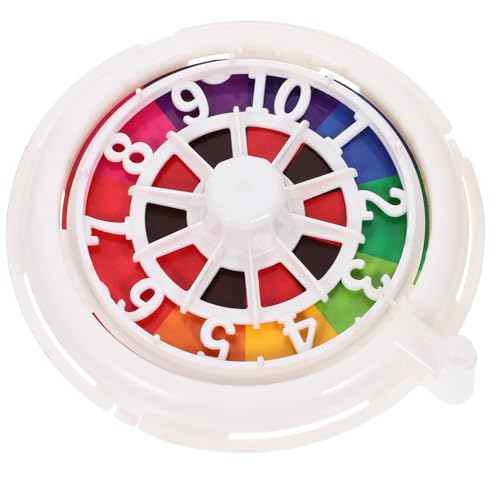 Warmhm Poker Spielrad für Partys Tischspiel für Unterhaltsame Abende Fördert Denkfähigkeit und Hand Augen Koordination Wiederverwendbar und Langlebig für Feiern und Spieleabende von Warmhm