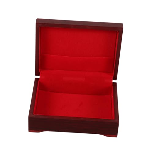 Warmhm Pokerbox Poker Aufbewahrungskoffer Pokerhalter Pokerkoffer Aufbewahrungsbox Vintage Case Holz von Warmhm