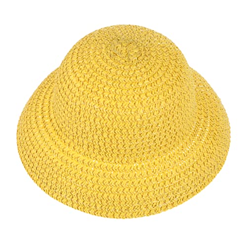 Warmhm Puppe Strohhut Kleinkind Gewebte Kunsthandwerk Mädchen Mini-hüte Party Miniatur Mini-strohhutimitat Mini-Hut- Handgestrickter Strohhut Zubehör Für Puppenkostüme Yellow Warmhm Puppe Strohhut Kleinkind Gewebte Kunsthandwerk Mädchen Mini-hüte Party Miniatur Mini-strohhutimitat Mini-Hut- Handgestrickter Strohhut Zubehör Für Puppenkostüme Yellow von Warmhm