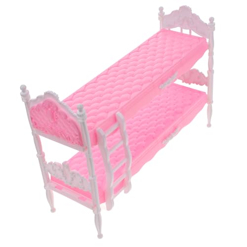 Warmhm Puppen-minibett Bausätze Puppenhausmöbel Babypuppe Puppenhaus-miniaturen Mädchen Puppenbett Nachttisch Miniatur-puppenhauszubehör Etagenbett Für Puppen Plastik Rosa Warmhm Puppen-minibett Bausätze Puppenhausmöbel Babypuppe Puppenhaus-miniaturen Mädchen Puppenbett Nachttisch Miniatur-puppenhauszubehör Etagenbett Für Puppen Plastik Rosa von Warmhm