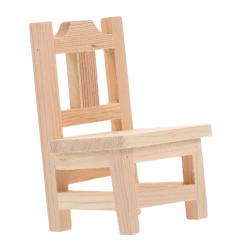 Warmhm Mini-hocker Aus Holz Puppenhaus- Miniatur-wohnzimmermöbel Für Projekte von Warmhm