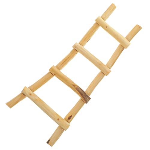 Warmhm Puppenhaus Holzleiter Dekorative Leiter Gartenverzierungsleiter Miniatur-holzleiter Hausleiter Landschaftsleiter Miniaturornament Miniaturen Zum Basteln Mini-Leiter- Hölzern von Warmhm