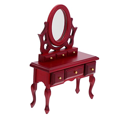 Warmhm Elegantes Mini-schminktischmodell – Puppenhaus-miniaturmöbel Miniatur-szenenzubehör Für Kinder Dekoratives Mini- -schminktisch-Set Warmhm Elegantes Mini-schminktischmodell – Puppenhaus-miniaturmöbel Miniatur-szenenzubehör Für Kinder Dekoratives Mini- -schminktisch-Set von Warmhm