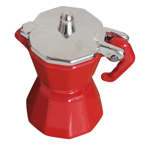 Warmhm Puppenhaus-Küchenmodell Maschine Miniatur Bausatz Wasserkocher Küchenkaffee puppenhauszubehör Mikrolandschaft Dekoration Puppenhausverzierung Mini House Accessory Legierung rot Warmhm Puppenhaus-Küchenmodell Maschine Miniatur Bausatz Wasserkocher Küchenkaffee puppenhauszubehör Mikrolandschaft Dekoration Puppenhausverzierung Mini House Accessory Legierung rot von Warmhm