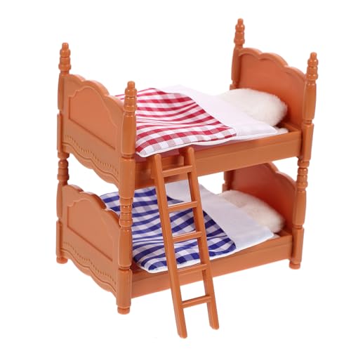 Warmhm Puppenhaus-hochbett Etagenbett Für Puppen Puppenhaus-Miniatur-szenenmodell Puppenhaus Doppelbett Bett Im Maßstab 1:12 Miniatur-puppenstubenbett Kleines Möbelmodell Plastik Warmhm Puppenhaus-hochbett Etagenbett Für Puppen Puppenhaus-Miniatur-szenenmodell Puppenhaus Doppelbett Bett Im Maßstab 1:12 Miniatur-puppenstubenbett Kleines Möbelmodell Plastik von Warmhm